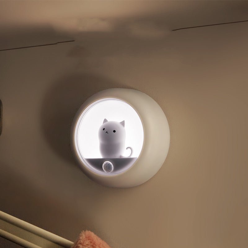 Midoora™ Motion Sensor Cat Night Light – Cozy Ambient Lamp for Bedroom & Home - Midoora store