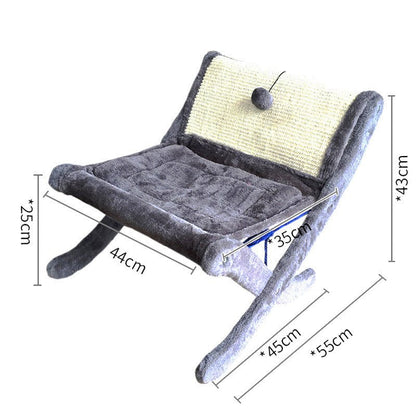 Midoora™ Luxury Pet Sofa Bed – Cozy Sunbathing Chair for Cats - Midoora store
