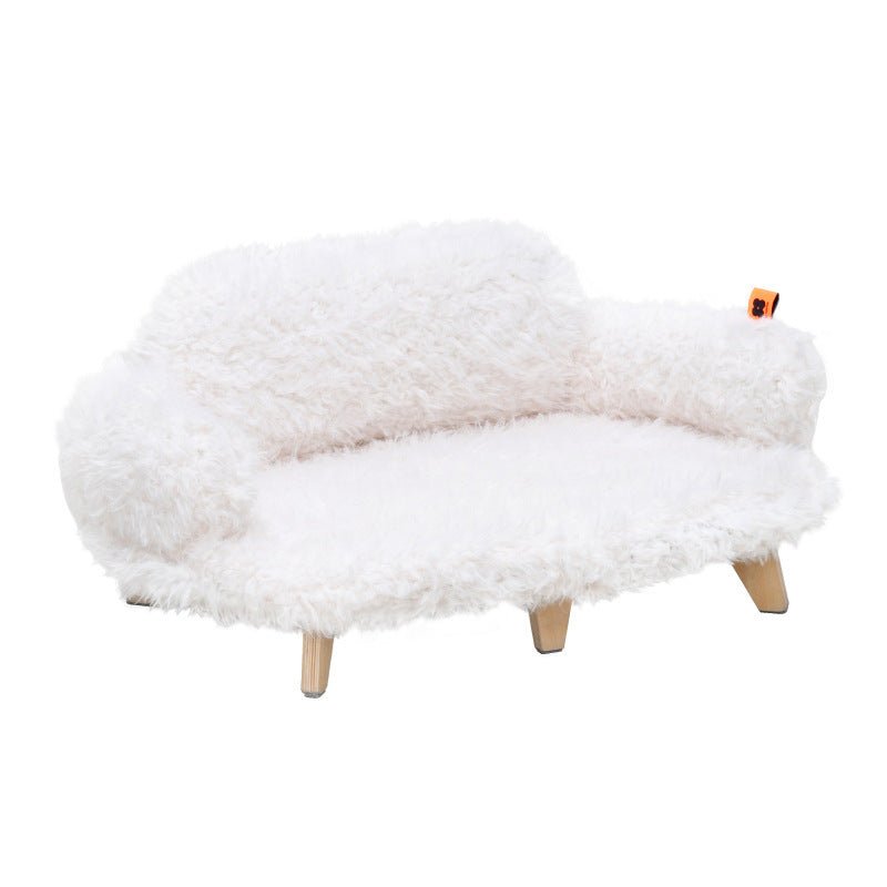 Midoora™ Wooden Luxury Pet Bed – for Cats & Small Dogs - Midoora store
