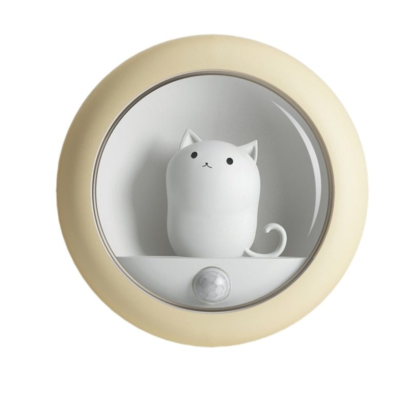 Midoora™ Motion Sensor Cat Night Light – Cozy Ambient Lamp for Bedroom & Home - Midoora store