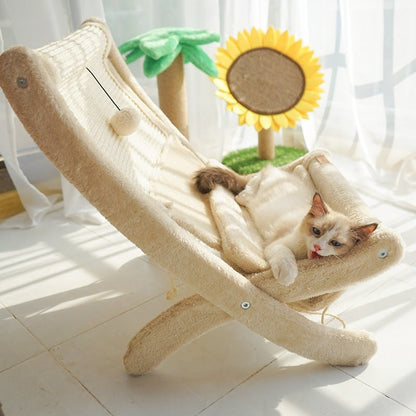 Midoora™ Luxury Pet Sofa Bed – Cozy Sunbathing Chair for Cats - Midoora store