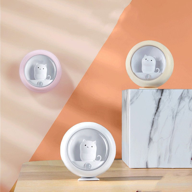 Midoora™ Motion Sensor Cat Night Light – Cozy Ambient Lamp for Bedroom & Home - Midoora store