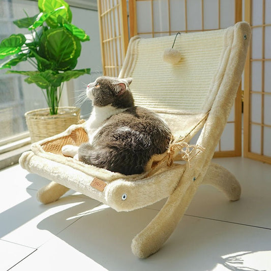 Midoora™ Luxury Pet Sofa Bed – Cozy Sunbathing Chair for Cats - Midoora store